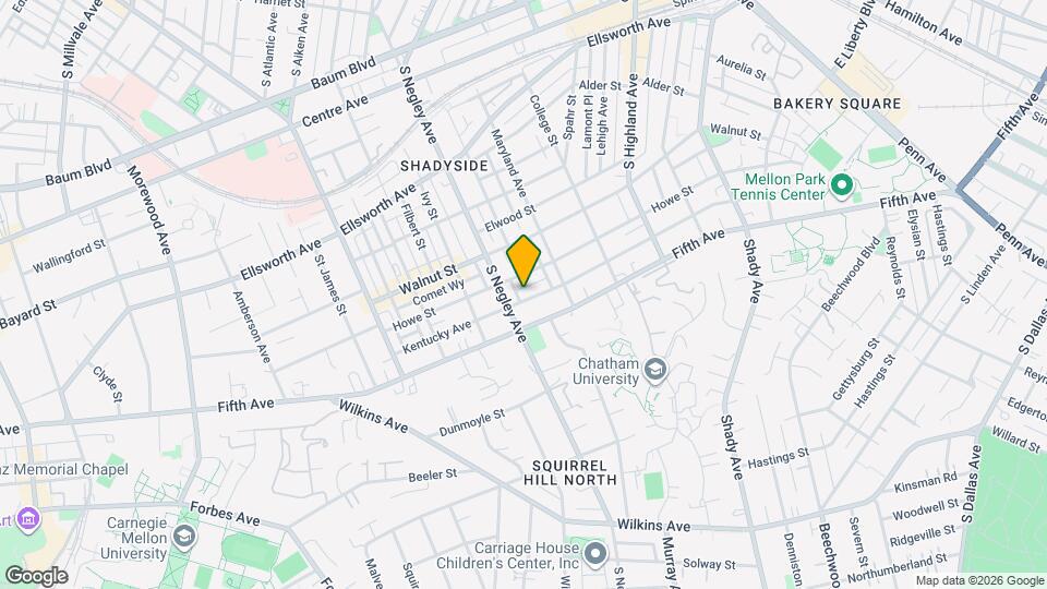 5717 Kentucky Ave Map and Location Details