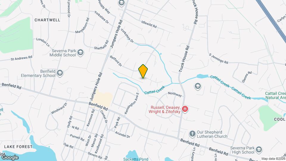 552 Benforest Dr Map and Location Details