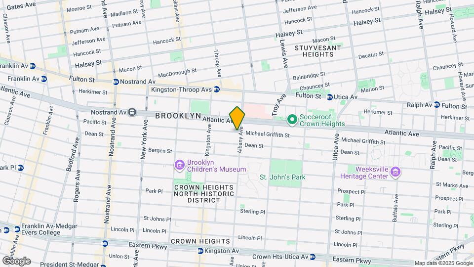 1526 Pacific St Mapa y Detalles de la Ubicación