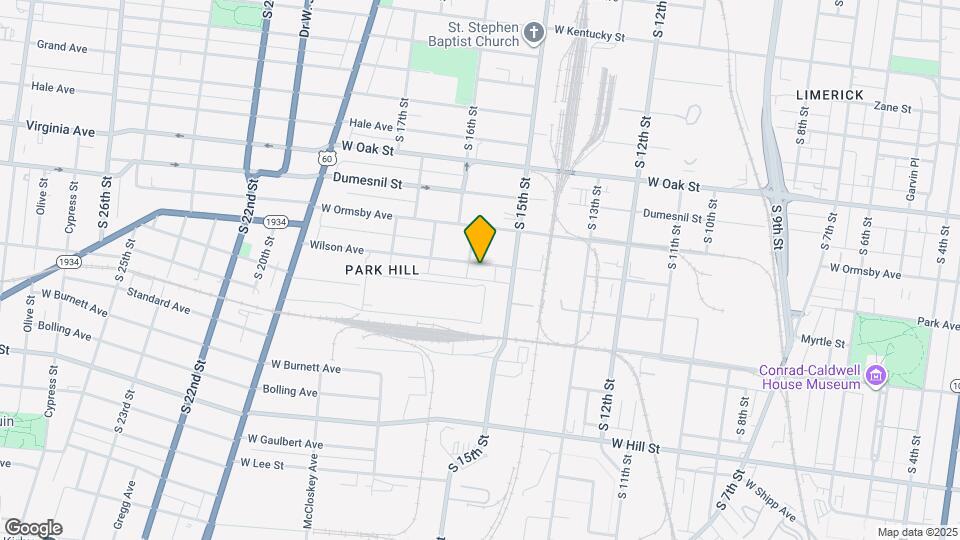 1528 Wilson Ave Mapa y Detalles de la Ubicación