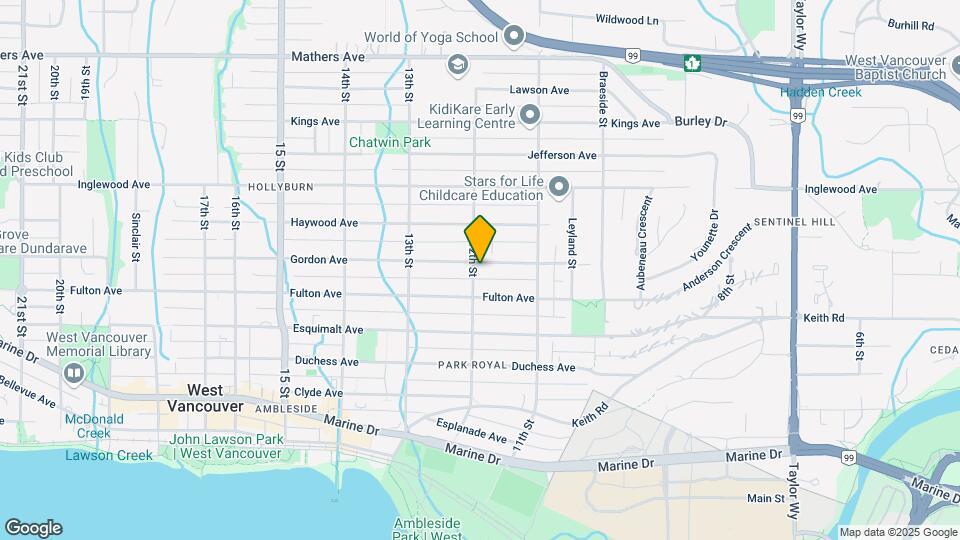 880 12th St Map and Location Details
