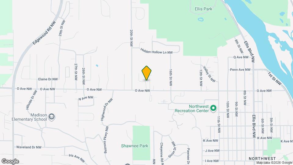 1623 18th St NW Map and Location Details