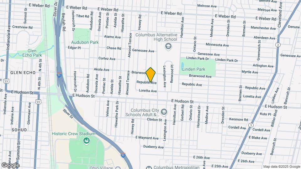 1051 Republic Ave Map and Location Details
