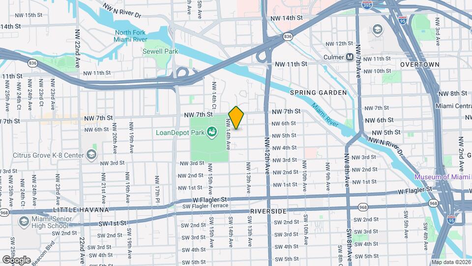 1353 NW 5th St Map and Location Details