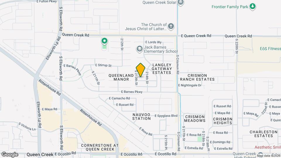 21334 E Alyssa Rd Map and Location Details