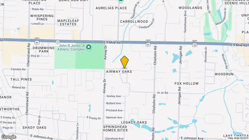 697 Mozingo Ln Map and Location Details