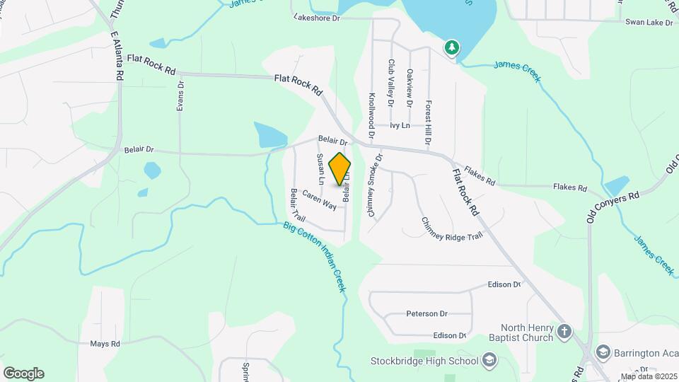 117 Belair Ln Map and Location Details