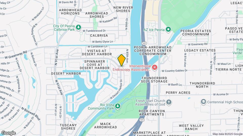 15024 N 85th Dr Map and Location Details