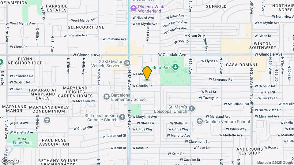 6707 N 42nd Ave Map and Location Details