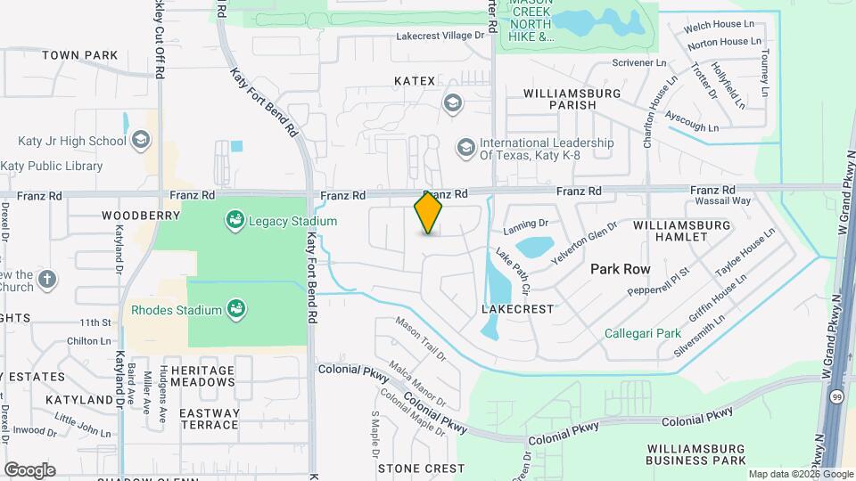 24643 Hampton Lakes Dr Map and Location Details