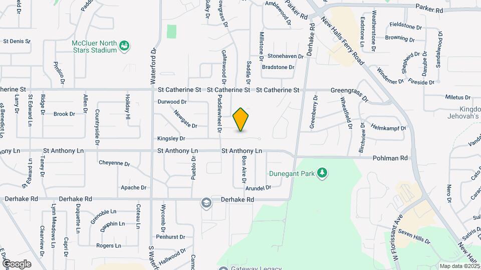 3303 Kingsley Dr Map and Location Details