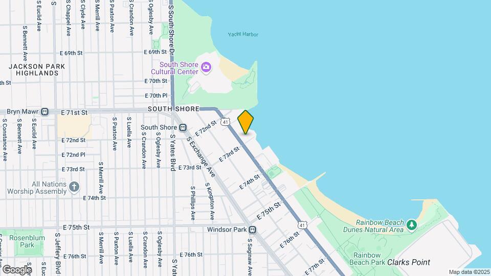 7263-7271 S South Shore Dr Map and Location Details