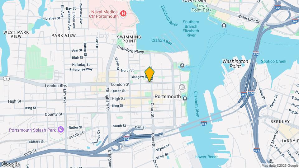 422 London St Map and Location Details