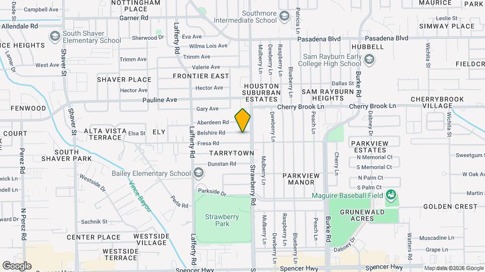 1310 Belshire Rd Map and Location Details