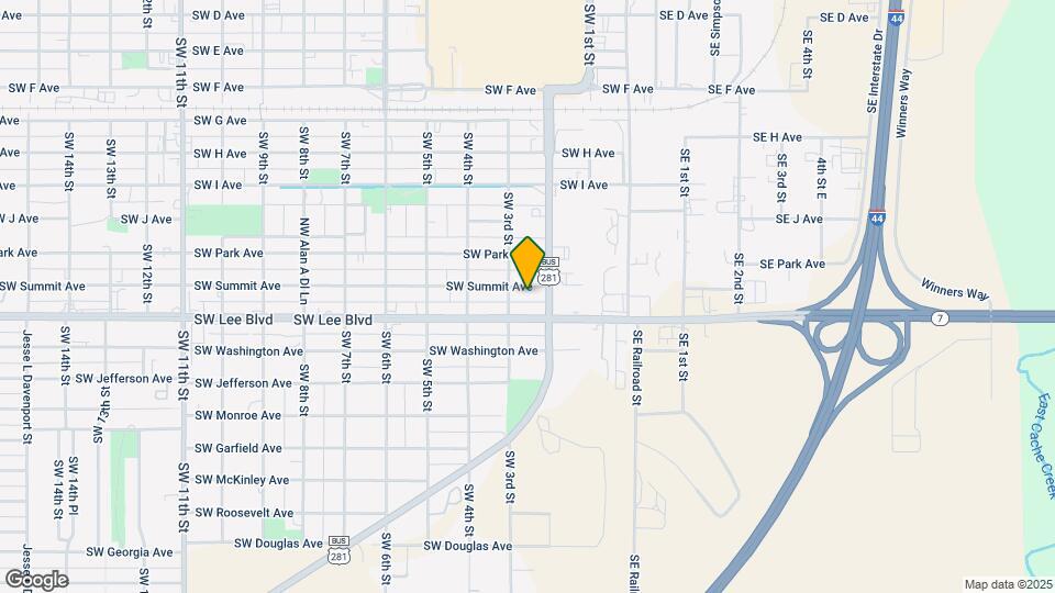210 SW Summit Ave Map and Location Details