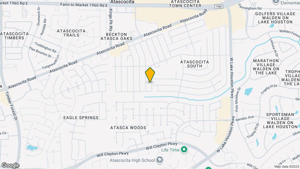 18623 Singing Woods Dr Map and Location Details