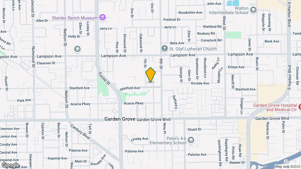 11391 Stanford Ave Map and Location Details