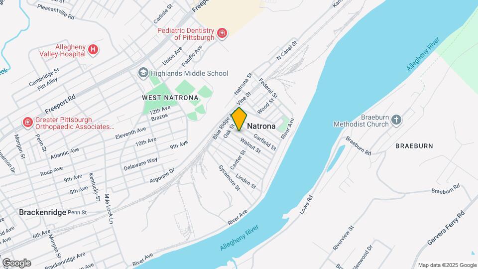 75 Walnut St Map and Location Details