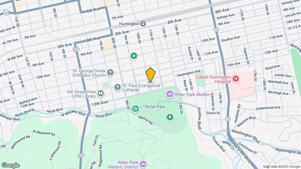 1212 10th St Map and Location Details