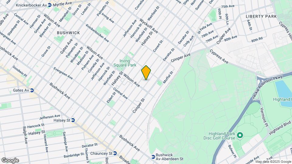 1271 Decatur St Mapa y Detalles de la Ubicación