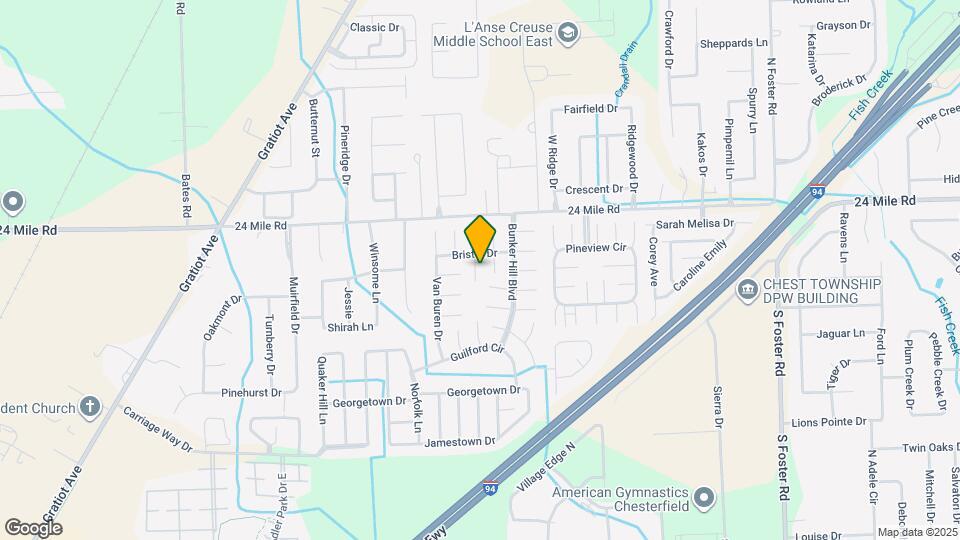 52758 S Yorktown Ct Map and Location Details