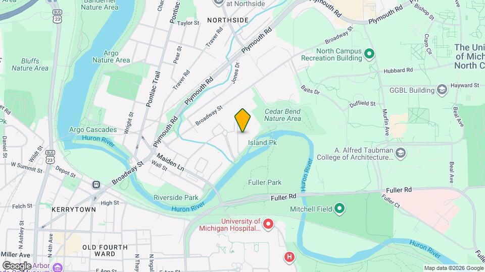 1221 Island Dr Map and Location Details