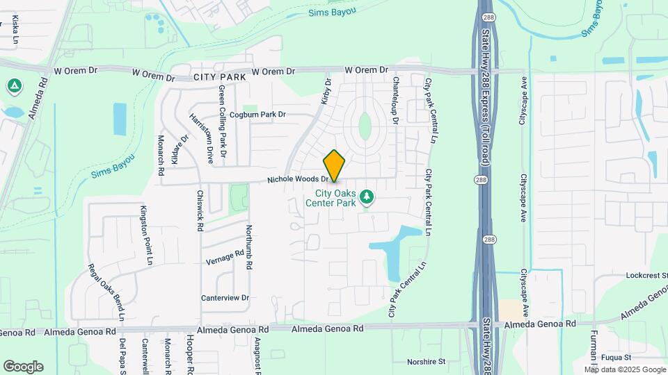 1677 Nichole Woods Dr Mapa y Detalles de la Ubicación