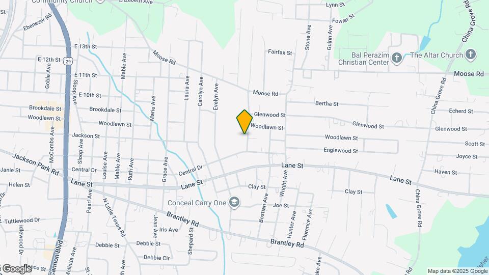 705 Washington Ln Map and Location Details