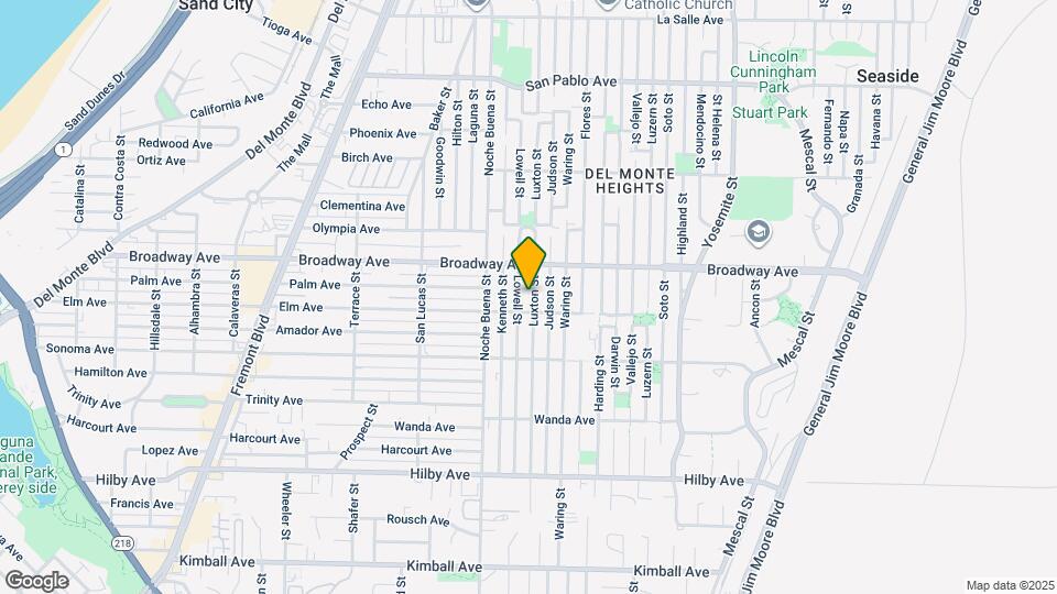 1531 Luxton St Map and Location Details