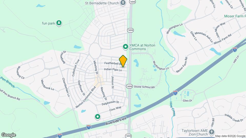 9523 Indian Pipe Ln Map and Location Details