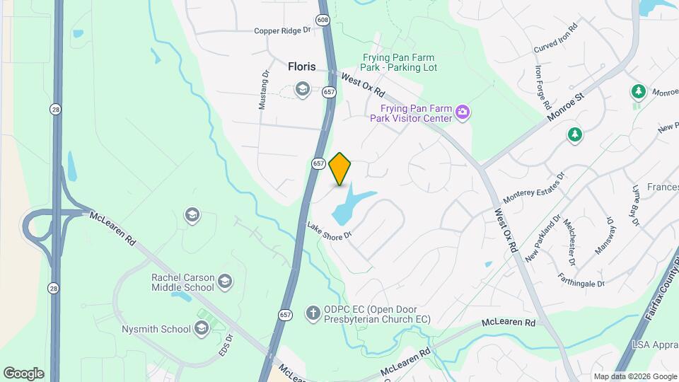 13501 Clear Lake Ct Map and Location Details