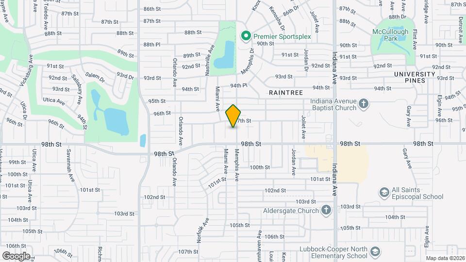 9712 Memphis Ave Map and Location Details