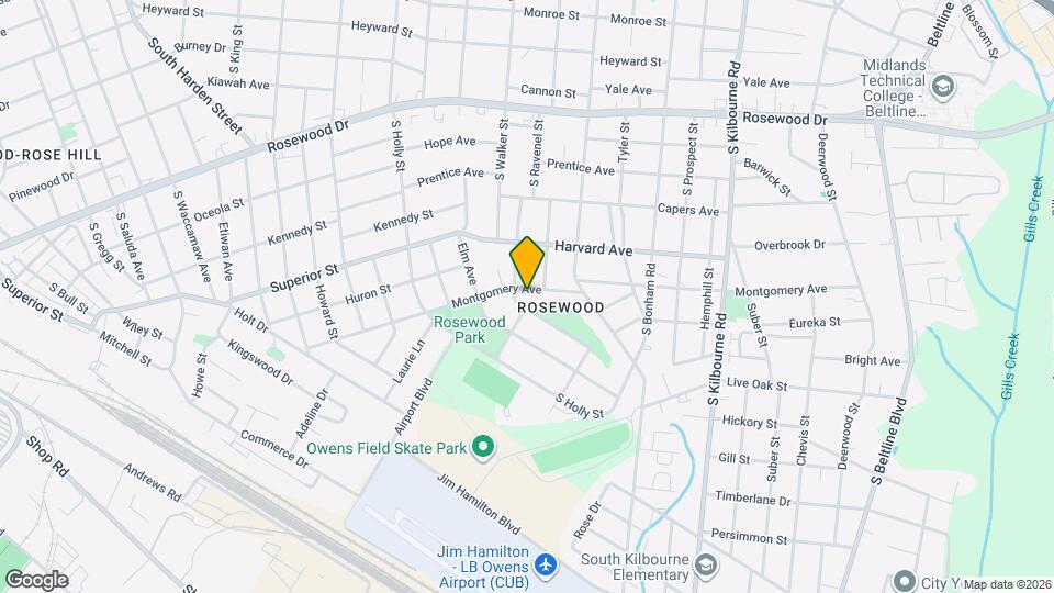 3218 Montgomery Ave Map and Location Details