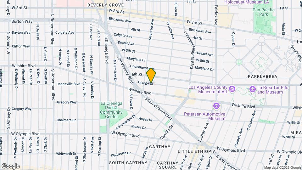 6504-6506 Orange St Mapa y Detalles de la Ubicación
