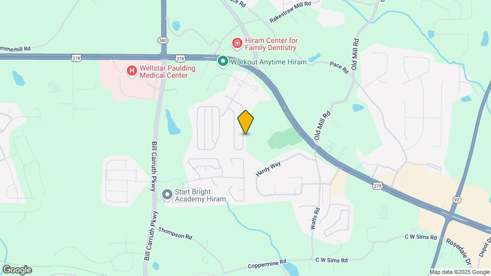 219 Highland Falls Dr Map and Location Details