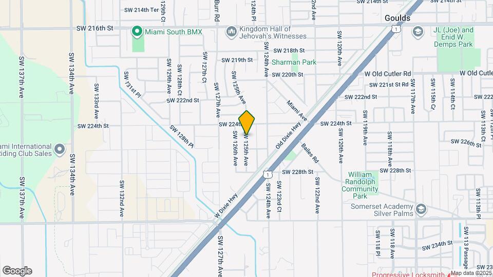 22511 SW 125th Ave Map and Location Details