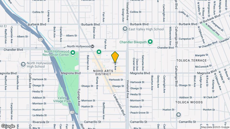 5255 Blakeslee Ave Map and Location Details