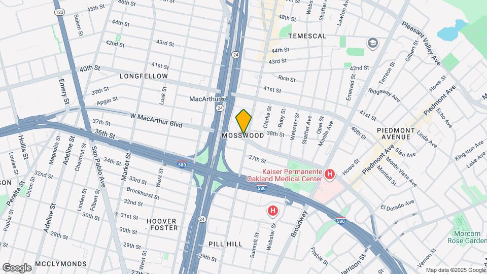 516 W MacArthur Blvd Map and Location Details