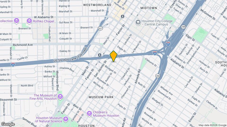 4505 Caroline St Mapa y Detalles de la Ubicación