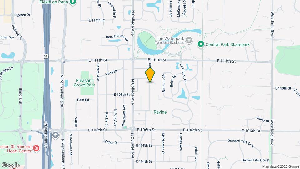 10943 Cornell Ave Map and Location Details
