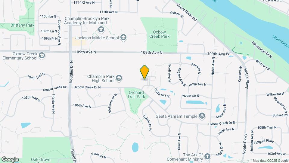 10711 Unity Ln Map and Location Details