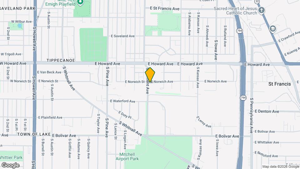 Norwich East Mapa y Detalles de la Ubicación