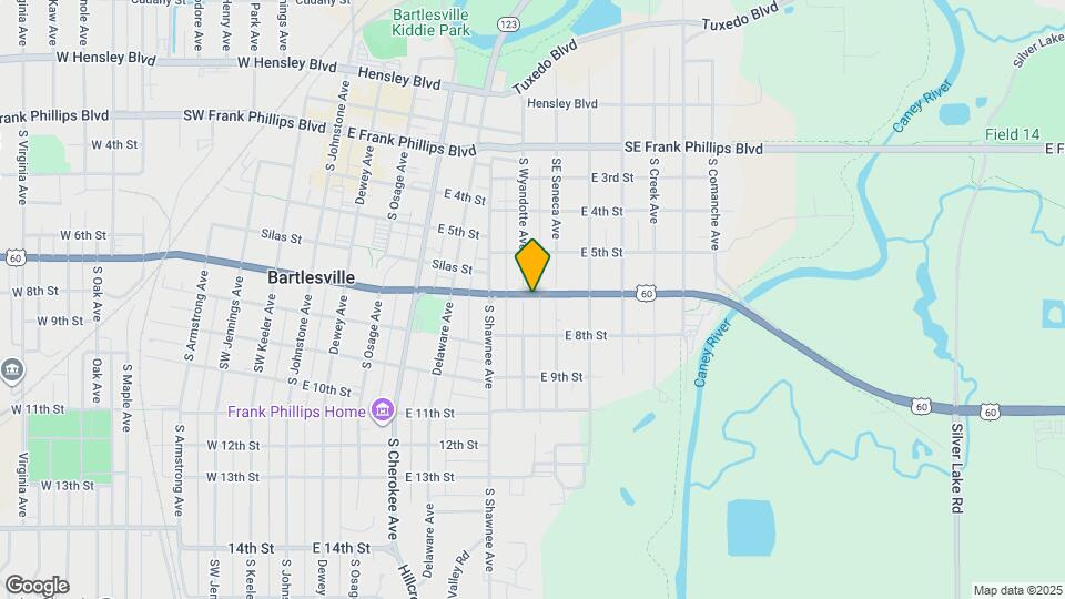 700 S Wyandotte Ave Map and Location Details