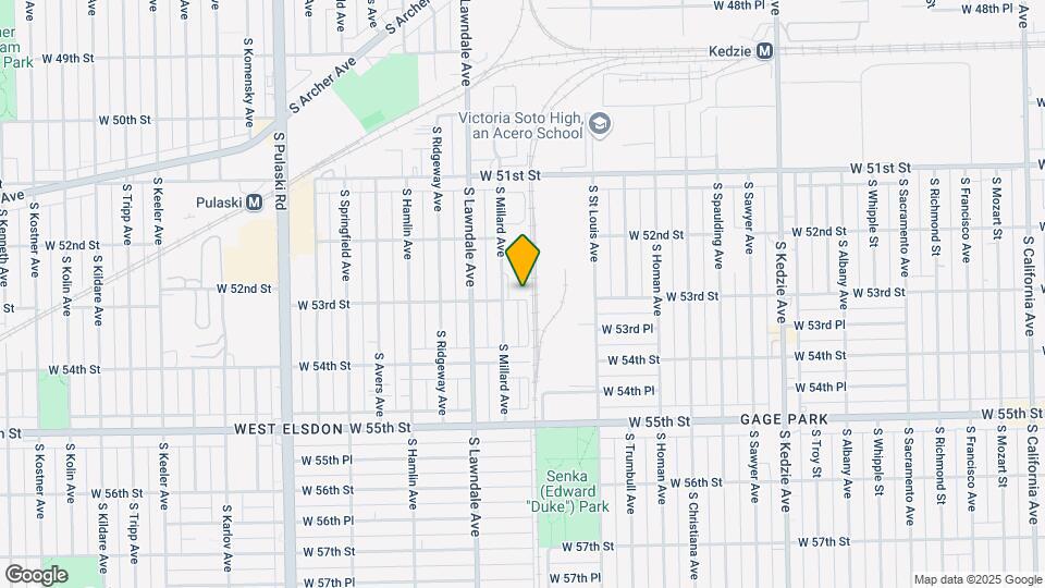 3601 W 53rd St Map and Location Details