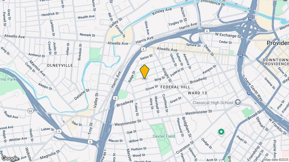 136 Almy St Map and Location Details