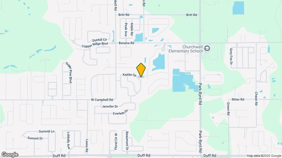 7961 Kaitlin Cir Map and Location Details