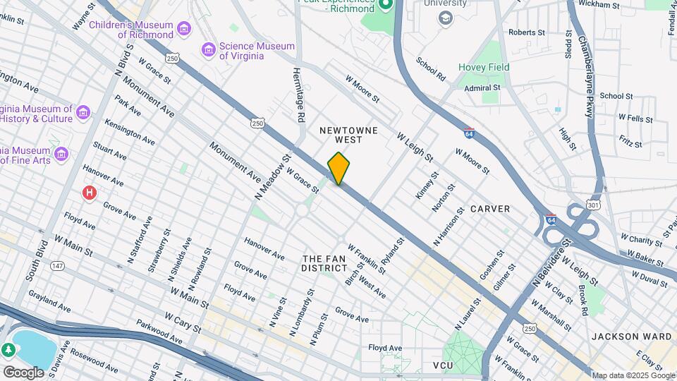 1639 W Broad St-Unit -101 Map and Location Details