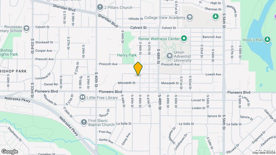 4119 S 46th St Map and Location Details