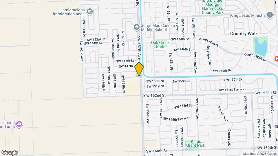 14951 SW 157th Ct Map and Location Details