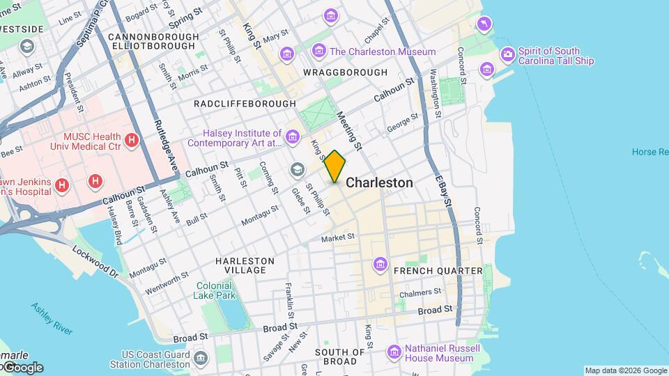 293 King St Mapa y Detalles de la Ubicación